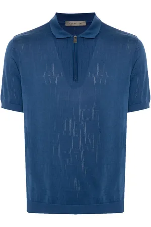 corneliani Poloshirt mit Jacquardmuster