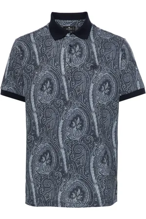 Etro Poloshirt mit Paisley-Print