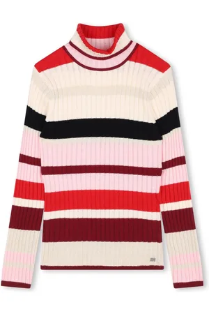 Sonia Rykiel Enfant Gerippter Pullover mit Streifen