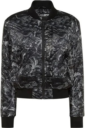 Philipp Plein Bomberjacke mit Dschungel-Print