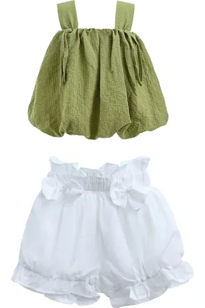 Mimi Tutu Short-Set mit Rüschendetail