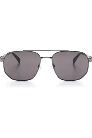 Alexander McQueen Floating Skull Pilotenbrille