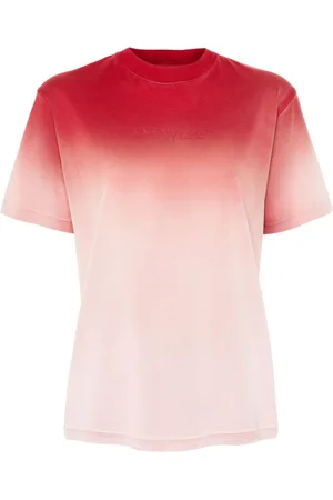 OFF-WHITE T-Shirt mit Logo-Applikation