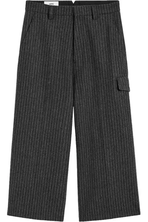 Ami Military Bermudas mit Streifen