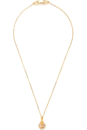 Givenchy Strassverzierte Halskette mit G-Logo