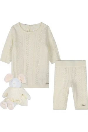 Chloé Set aus Bio-Baumwolle und Wolle