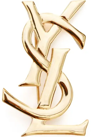 Saint Laurent Brosche mit Logo
