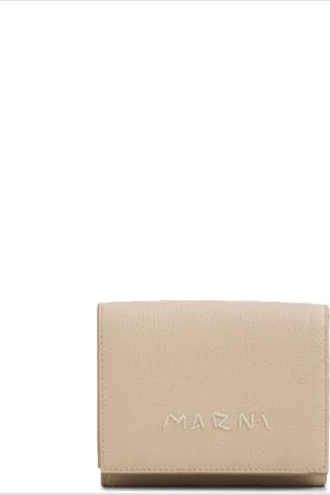 Marni Portemonnaie mit Logo-Stickerei
