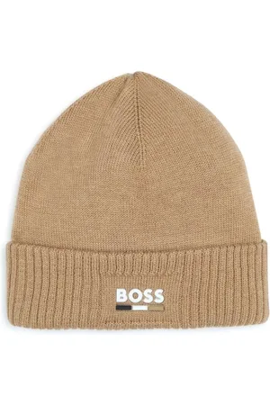 HUGO BOSS Beanie mit Logo-Print