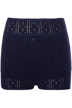 J.W.Anderson Pointelle-Shorts im Layering-Look