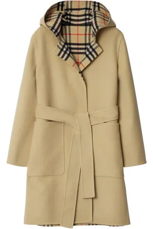 Burberry Wollmantel mit Vintage-Check