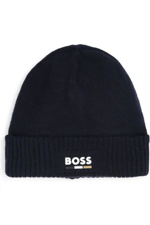 HUGO BOSS Beanie mit Logo-Print