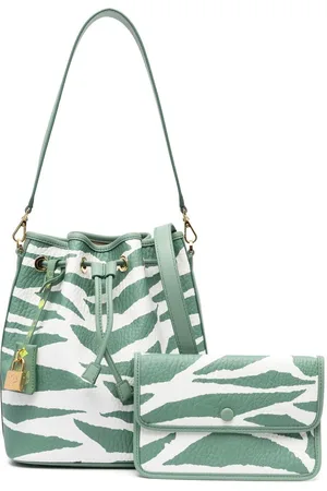 MCM Beuteltasche mit Tiger-Print