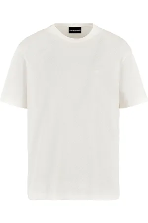 Emporio Armani T-Shirt mit Logo-Stickerei