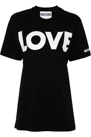 Moschino T-Shirt mit Text-Print