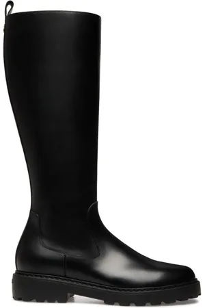 Bally Stiefel mit Logo-Schild