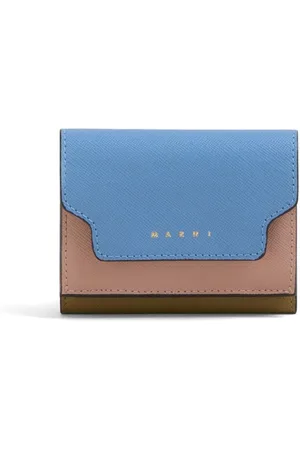Marni Portemonnaie mit Logo-Stempel