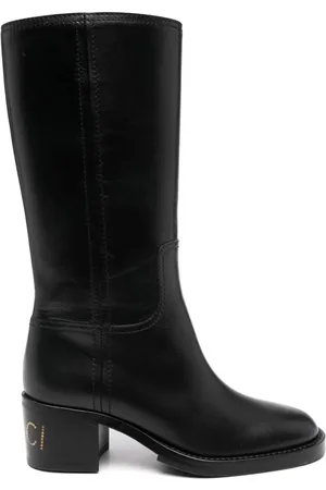 Gucci Stiefel mit Logo-Nieten 45mm