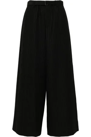 SACAI Palazzohose mit Nadelstreifen