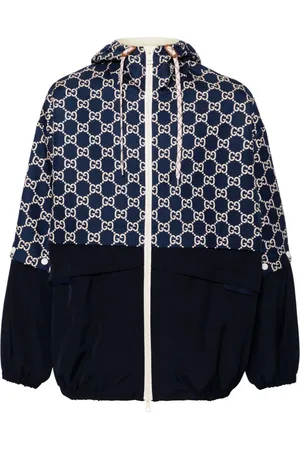 Gucci Ripstop-Jacke mit GG