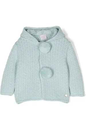PAZ RODRIGUEZ Cardigan mit Pompon-Detail