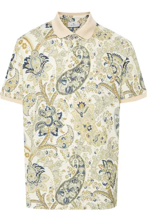 Etro Poloshirt mit Paisley-Print