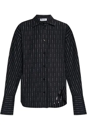 The Attico Hemd mit Logo-Print