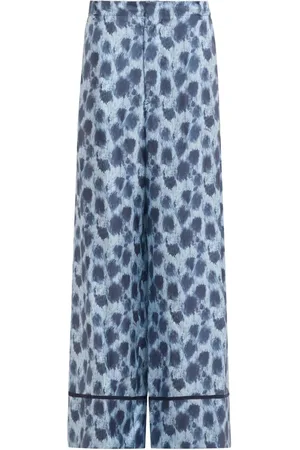 Marni Wide-Leg-Hose aus Seide