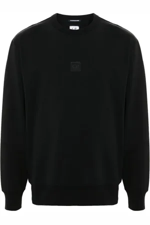 C.P. Company Sweatshirt mit gummiertem Logo