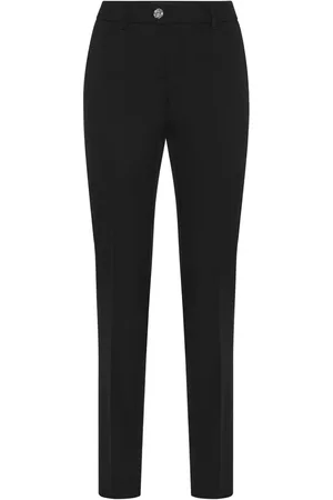 Philipp Plein Slim-Fit-Hose mit Totenkopf