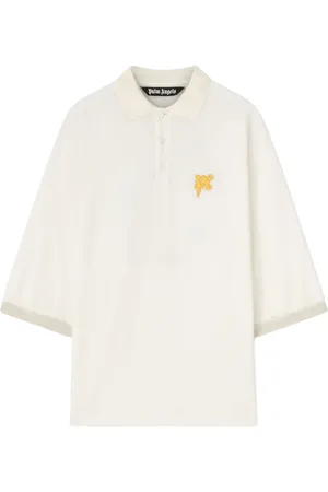 Palm Angels Poloshirt mit Logo-Print