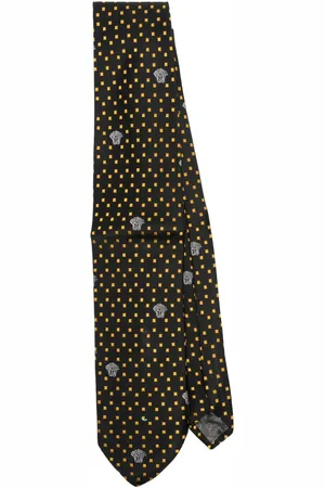 VERSACE 1990s Krawatte mit Jacquardmuster