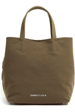 Bimba y Lola Große Gabardine Chihuahua Tote Bag
