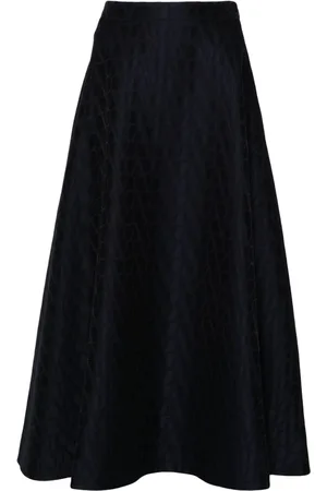 VALENTINO GARAVANI Jacquard-Rock mit Logo