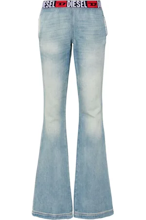 Diesel Jeans mit Logo-Bund