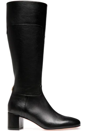 Bally Stiefel mit Logo-Schild