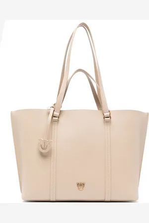 Pinko Große Love-Birds Tote Bag