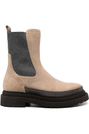Brunello Cucinelli Chelsea-Boots aus Wildleder