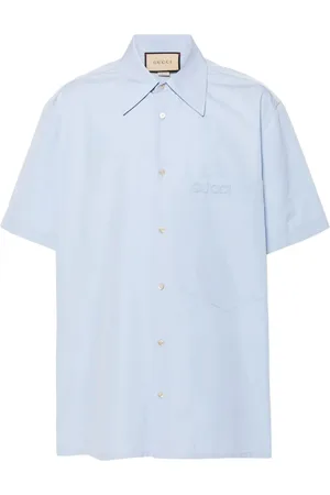 Gucci Hemd mit Logo-Prägung