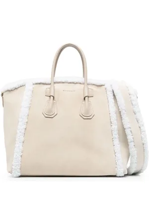 Givenchy Shopper mit Shearling-Besatz