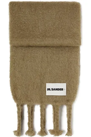 Jil Sander Schal mit Fransen