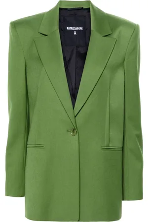 Patrizia Pepe Geknöpfter Blazer aus Flanell
