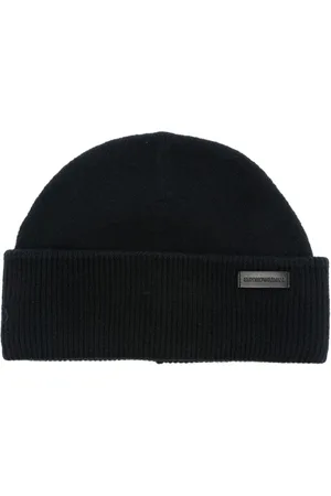 Emporio Armani Beanie mit Logo-Detail