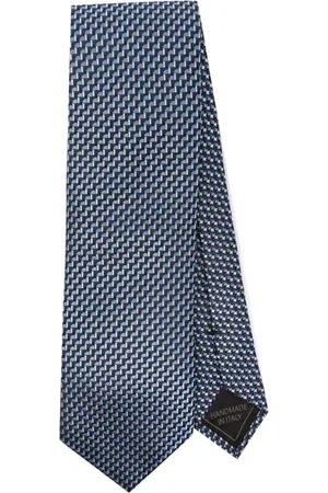 BRIONI Seidenkrawatte mit Jacquardmuster