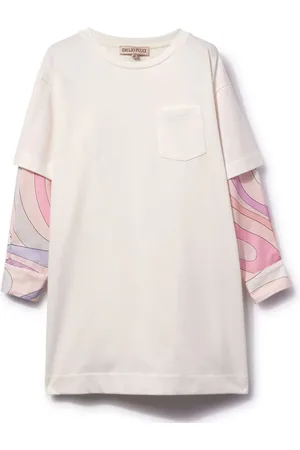PUCCI Junior Kleid im Layering-Look