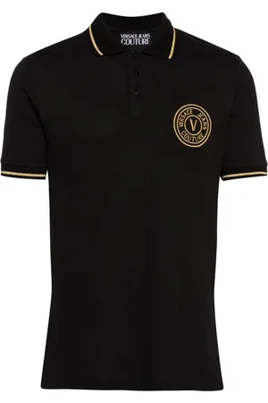 VERSACE Hemd mit V-Emblem