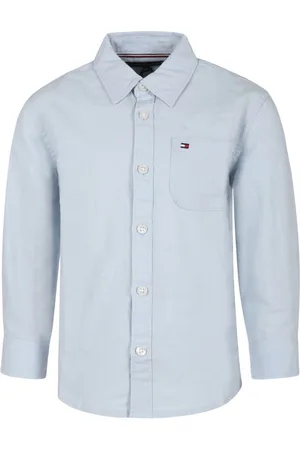 Tommy Hilfiger Hemd mit Flaggenstickerei