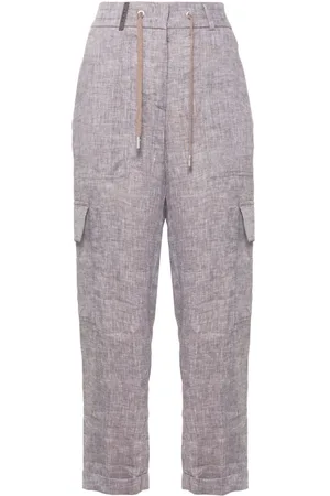 PESERICO SIGN Cargohose aus Leinen