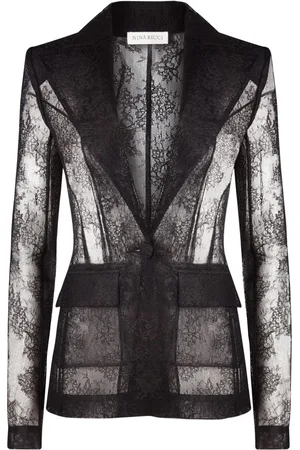 Nina Ricci Blazer mit Chantilly-Spitze
