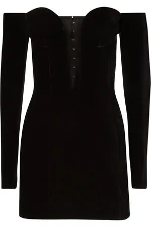 Nina Ricci Schulterfreies Minikleid